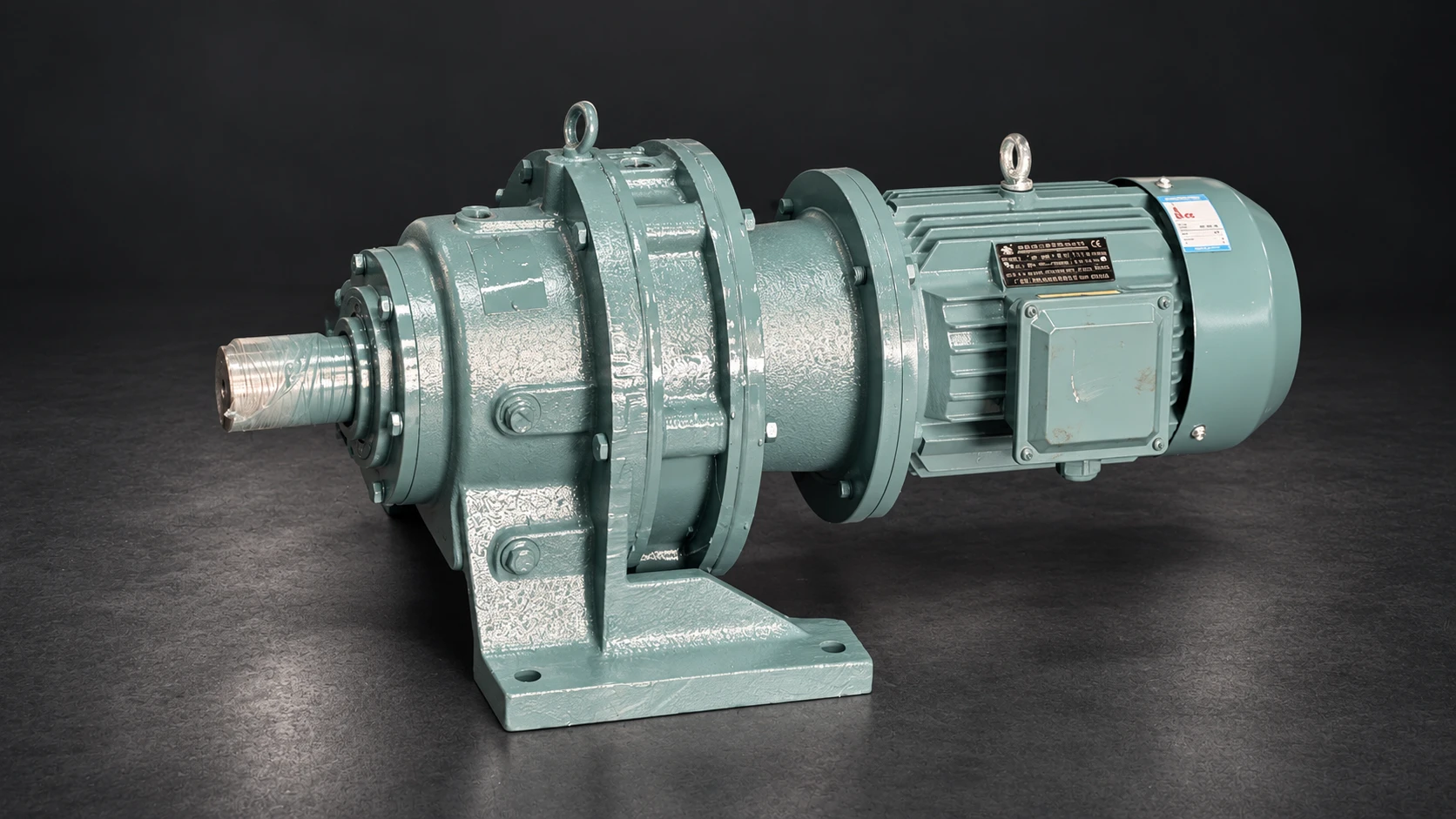 Cycloidal reducer · reference-based product visualization, not a factory photograph
