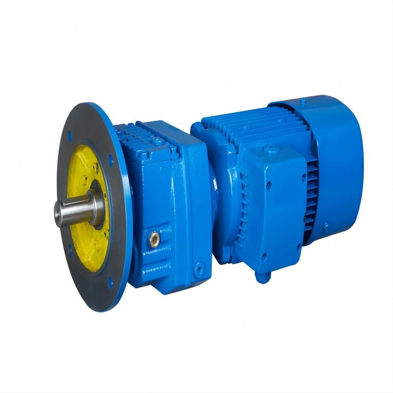 R series inline gearbox-and-motor example